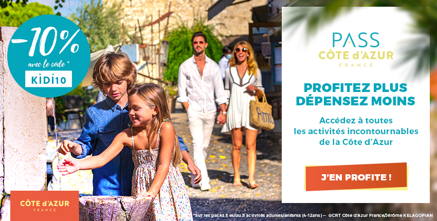 Pass Côte d'azur France code promo