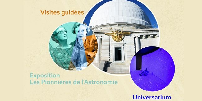 Visite & Expo "Les pionnières de l'astronomie" à l'Observatoire du Mont-Gros