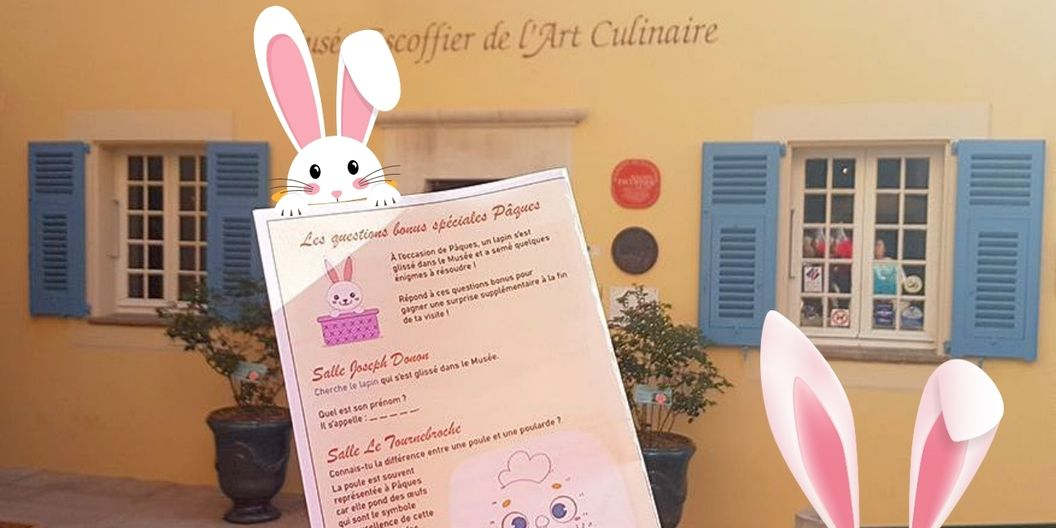 Livret-jeu de Pâques au Musée Escoffier de Villeneuve-Loubet