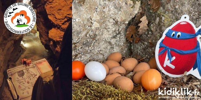 Pâques à la grotte et la foret de Baume Obscure à Saint-Vallier-de-Thiey