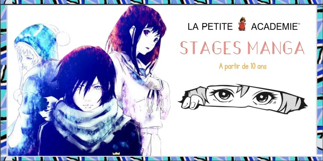 Stage Manga pour les ados à LA PETITE ACADEMIE Antibes