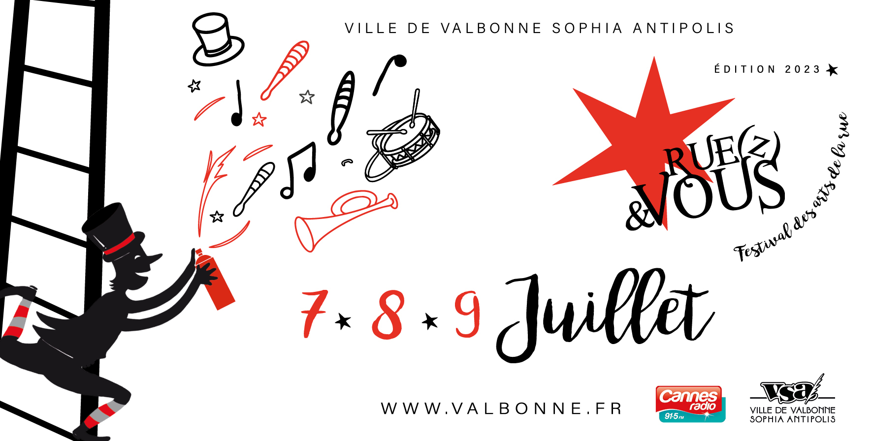 Rue(z) & Vous, le Festival des Arts de la Rue à Valbonne !