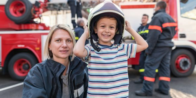 Journée portes ouvertes chez les pompiers de Grasse