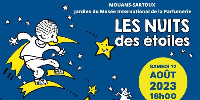 Nuit des Étoiles aux jardins du MIP à Mouans-Sartoux