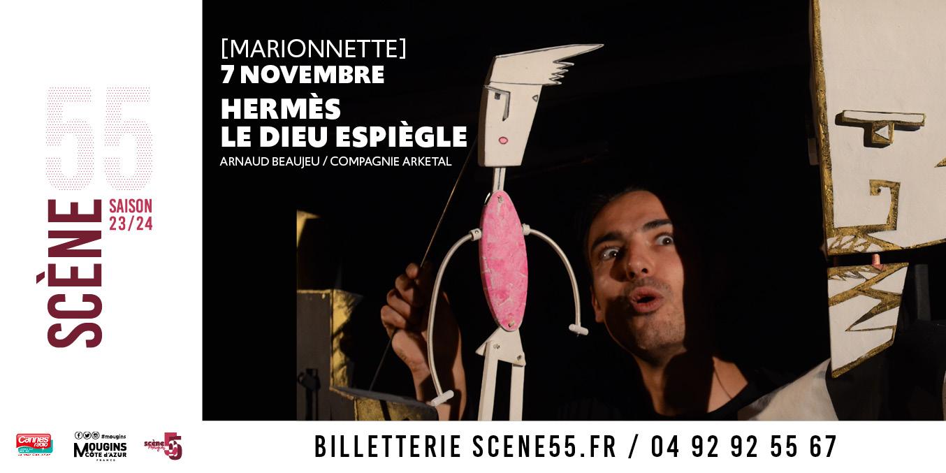 THÉÂTRE : "Hermès, le dieu espiègle" - Scène 55 à Mougins