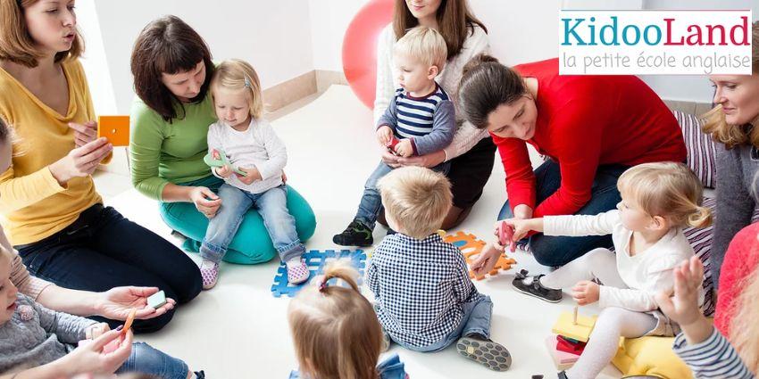 "Baby Toddler Clubs Early Years" un club en anglais pour parents et enfants jusqu'à 3 ans chez KIDOOLAND