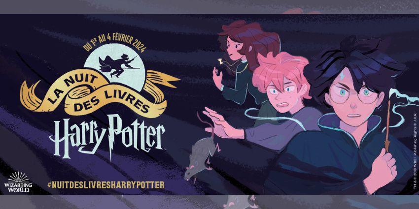 Nuit des livres Harry Potter par les Éditions Gallimard Jeunesse