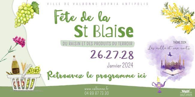 Fête de la Saint Blaise à Valbonne