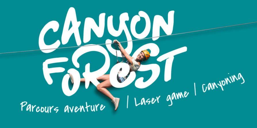 CANYON FOREST, accrobranche, laser game et canyoning pour pour les petits et grands aventuriers !